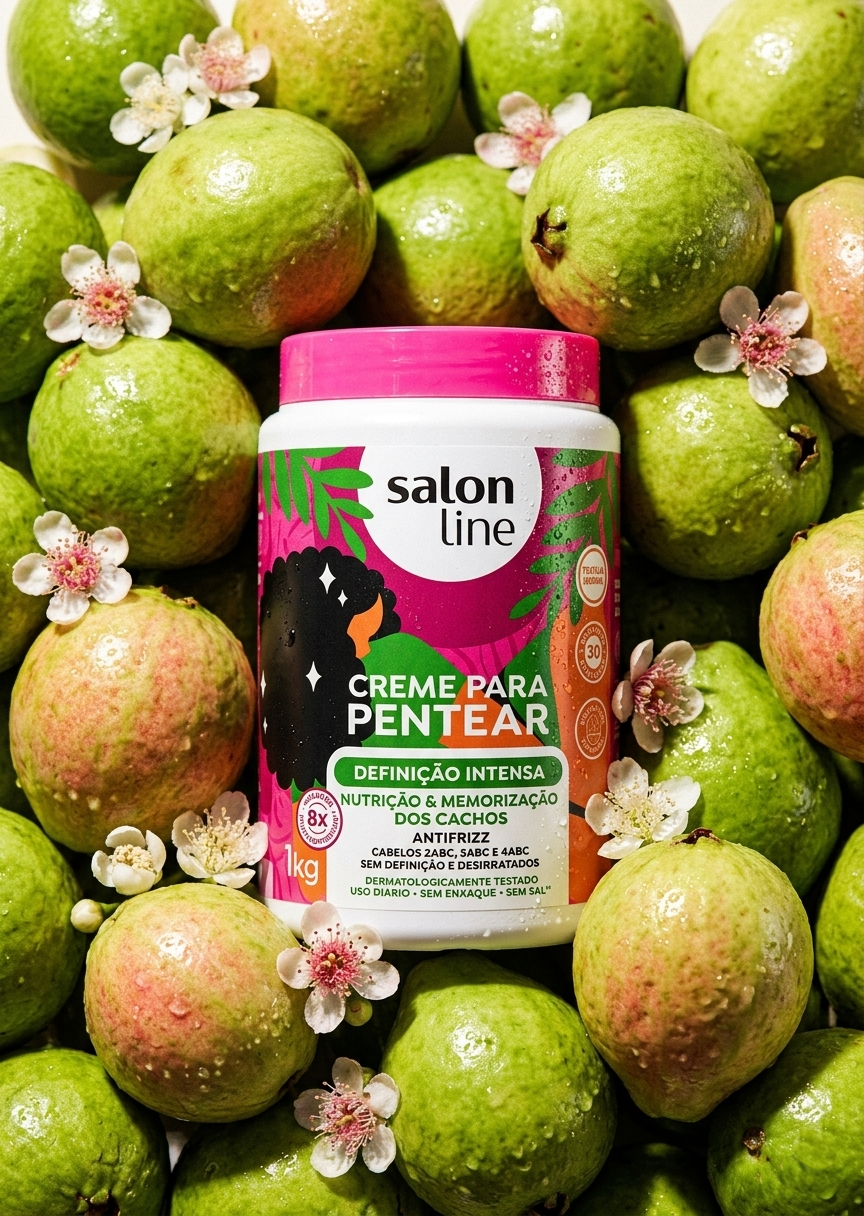 Crème de peignage Definition Intense Salon Line format 1kg pour cheveux frisés et crépus