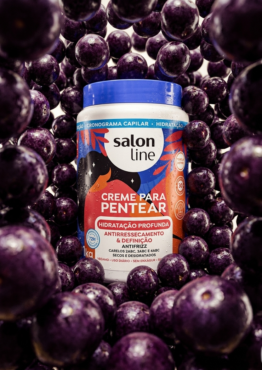 Soin sans rinçage Salon Line Hydratation Profonde pot de 1kg pour cheveux très secs